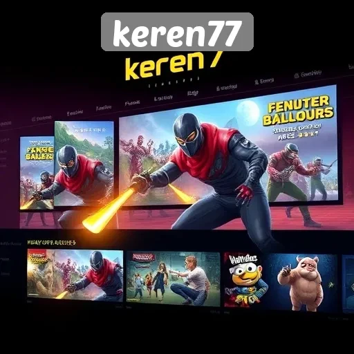 Beragam Jenis Game yang Tersedia di Keren77